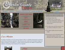 Tablet Screenshot of marioncountytaxoffice.com